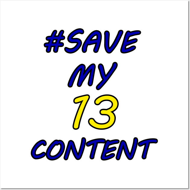 #SAVEMYCONTENT Wall Art by greinhold